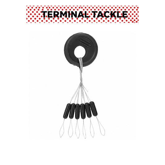 Rubber Fishing Stops Size 3 for 8–12 lb Line