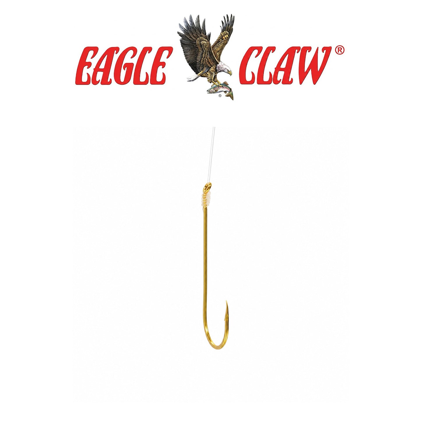Eagle Claw Aberdeen Light Wire Fishing Hooks – 6 Pack