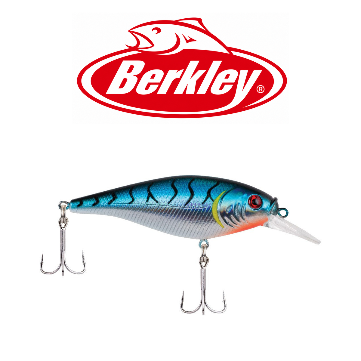 Berkley Flicker Shad Shallow FFSH7S Premium Shallow-Diving Crankbait