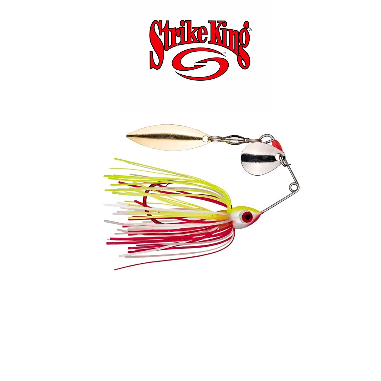 Bleeding Mini-King Spinnerbait