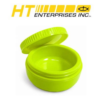 Hard Core 5" Fishing Bait Container – Compact & Durable Bait Storage Box
