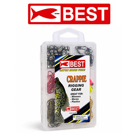 Crappie Species Kit 101-Piece Fishing Tackle Pack