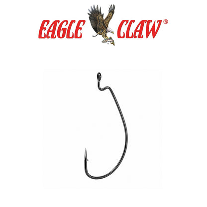 Eagle Claw TROKAR EWG Worm Hook – Platinum Black