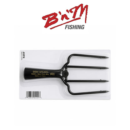 B'n'M Spear Fish 7" 4-Prong Freshwater Fishing Spear