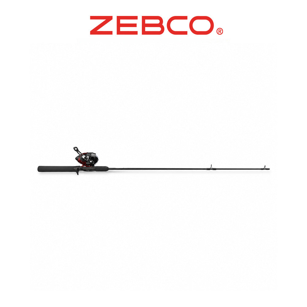 Zebco Slingshot 202 Spincast Combo – Red