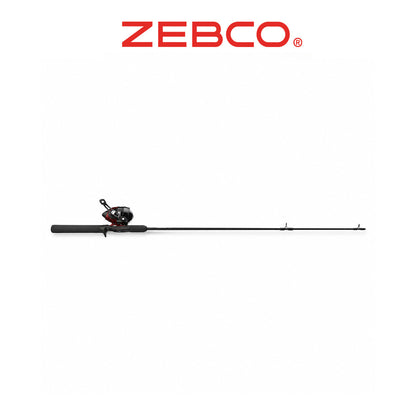 Zebco Slingshot 202 Spincast Combo – Red