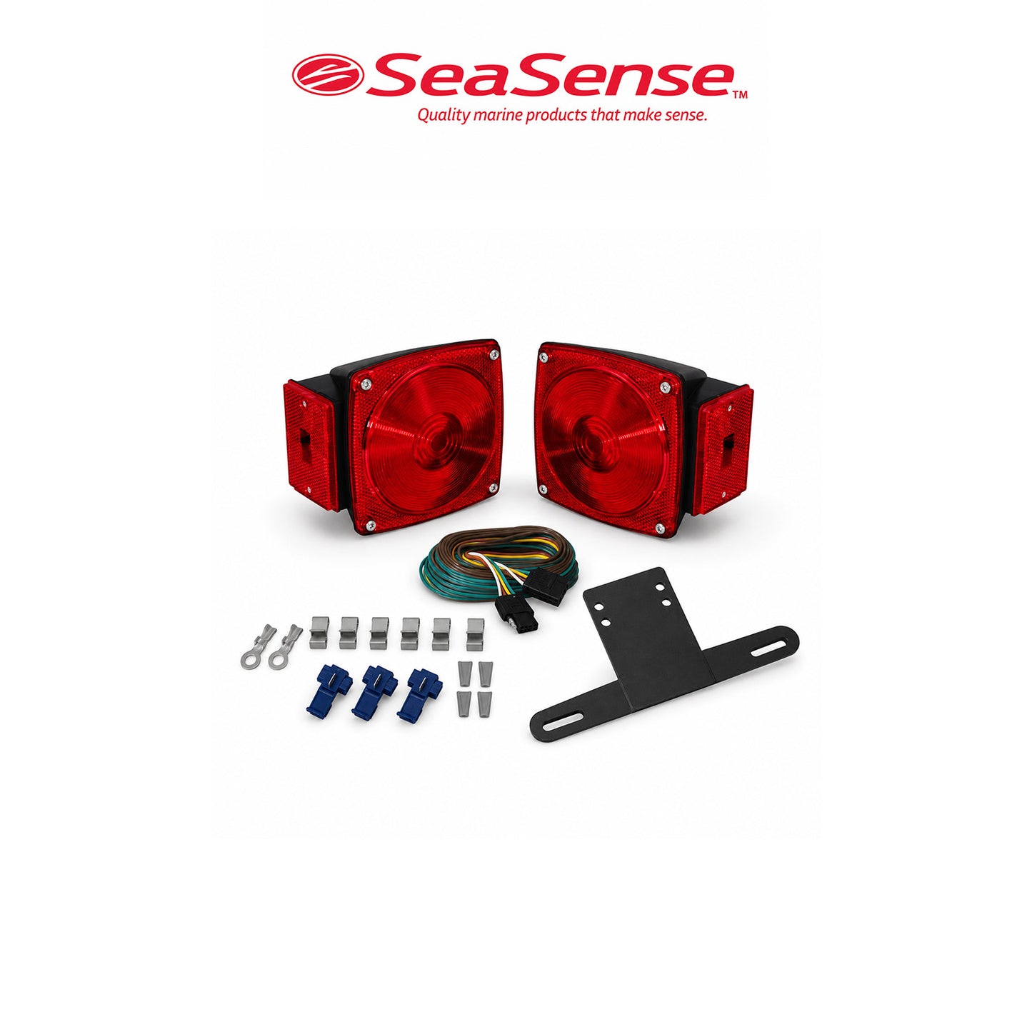 SeaSense Marine Square Trailer Tail Light Kit