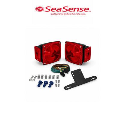 SeaSense Marine Square Trailer Tail Light Kit