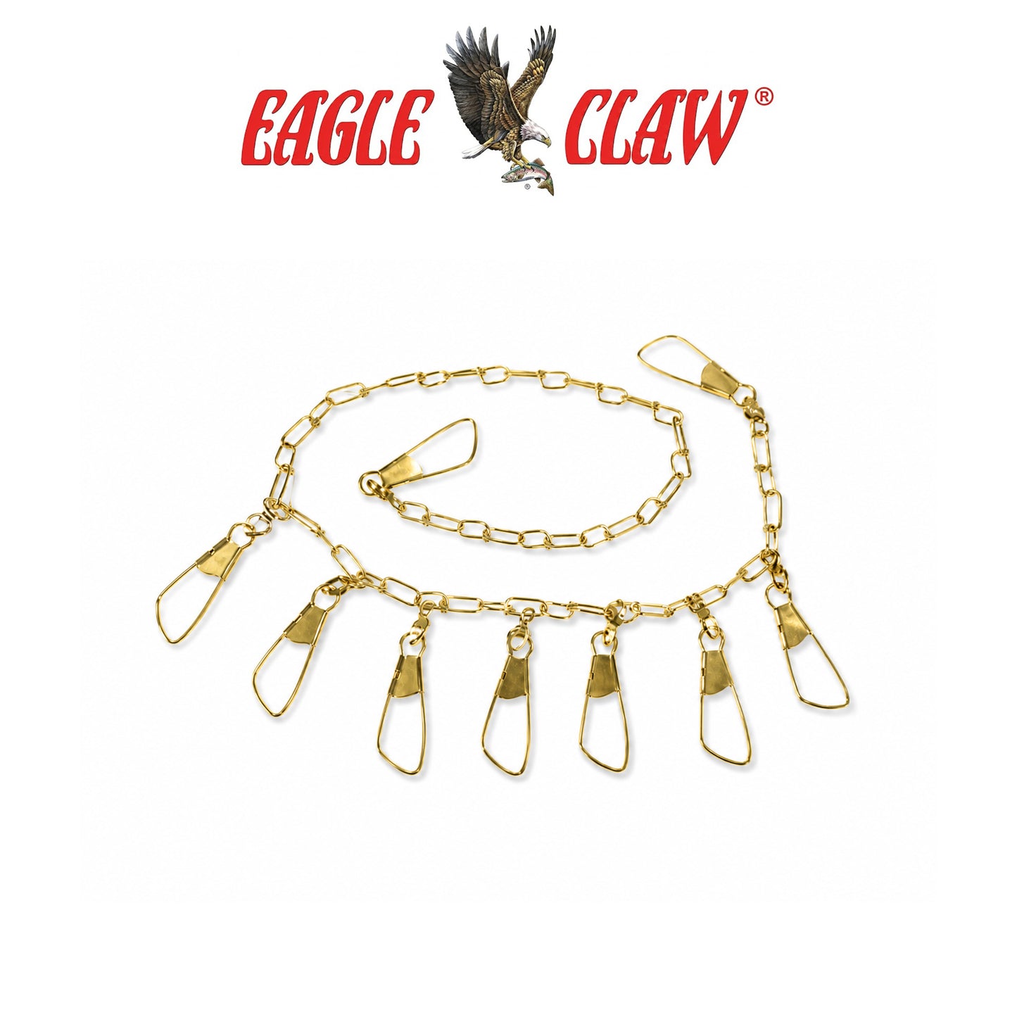 Eagle Claw 60" Durable Metal Chain Fish Stringer