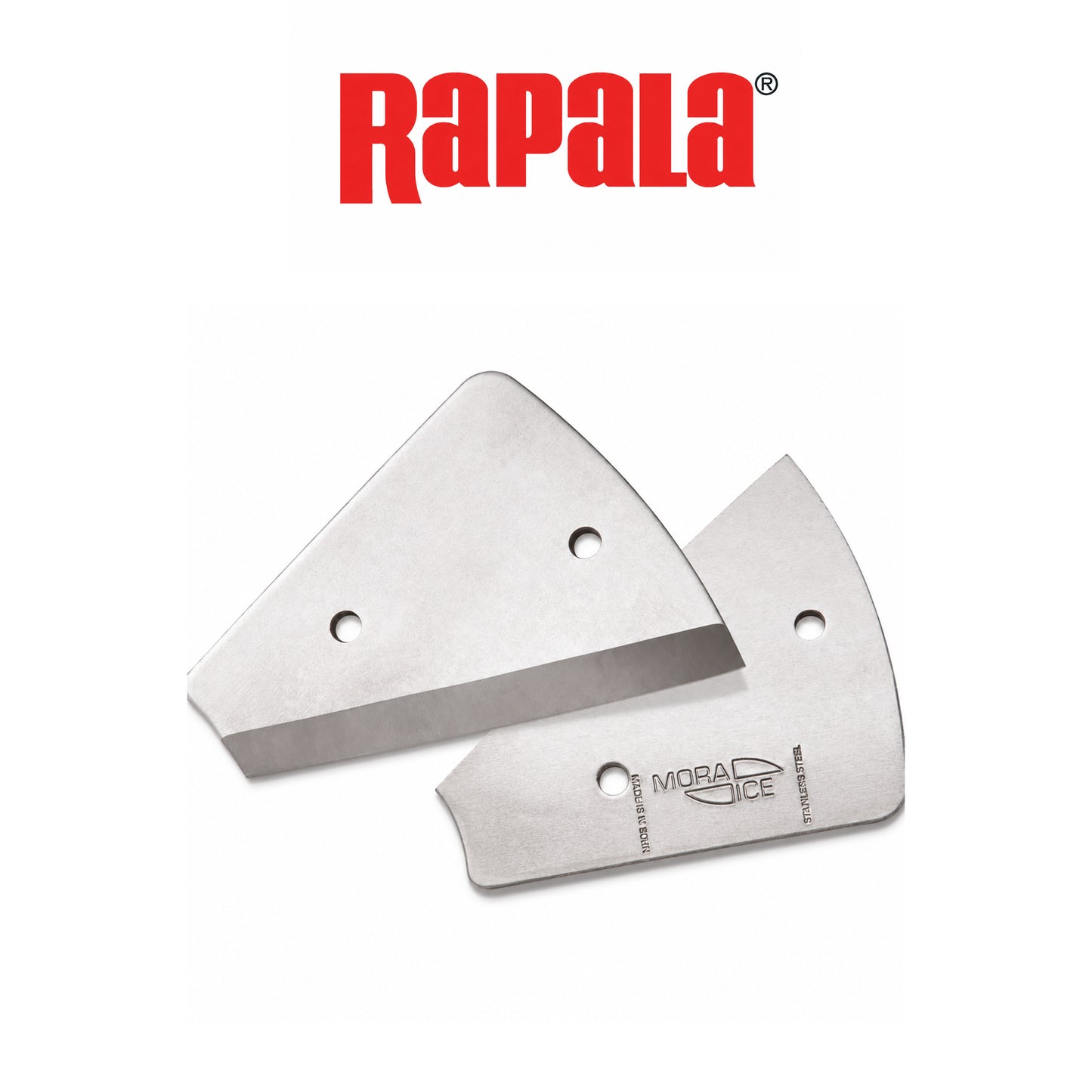 Rapala Lazer Hand Blades 5–8 Inch Durable Steel Ice Fishing Blades
