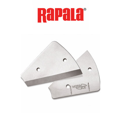 Rapala Lazer Hand Blades 5–8 Inch Durable Steel Ice Fishing Blades