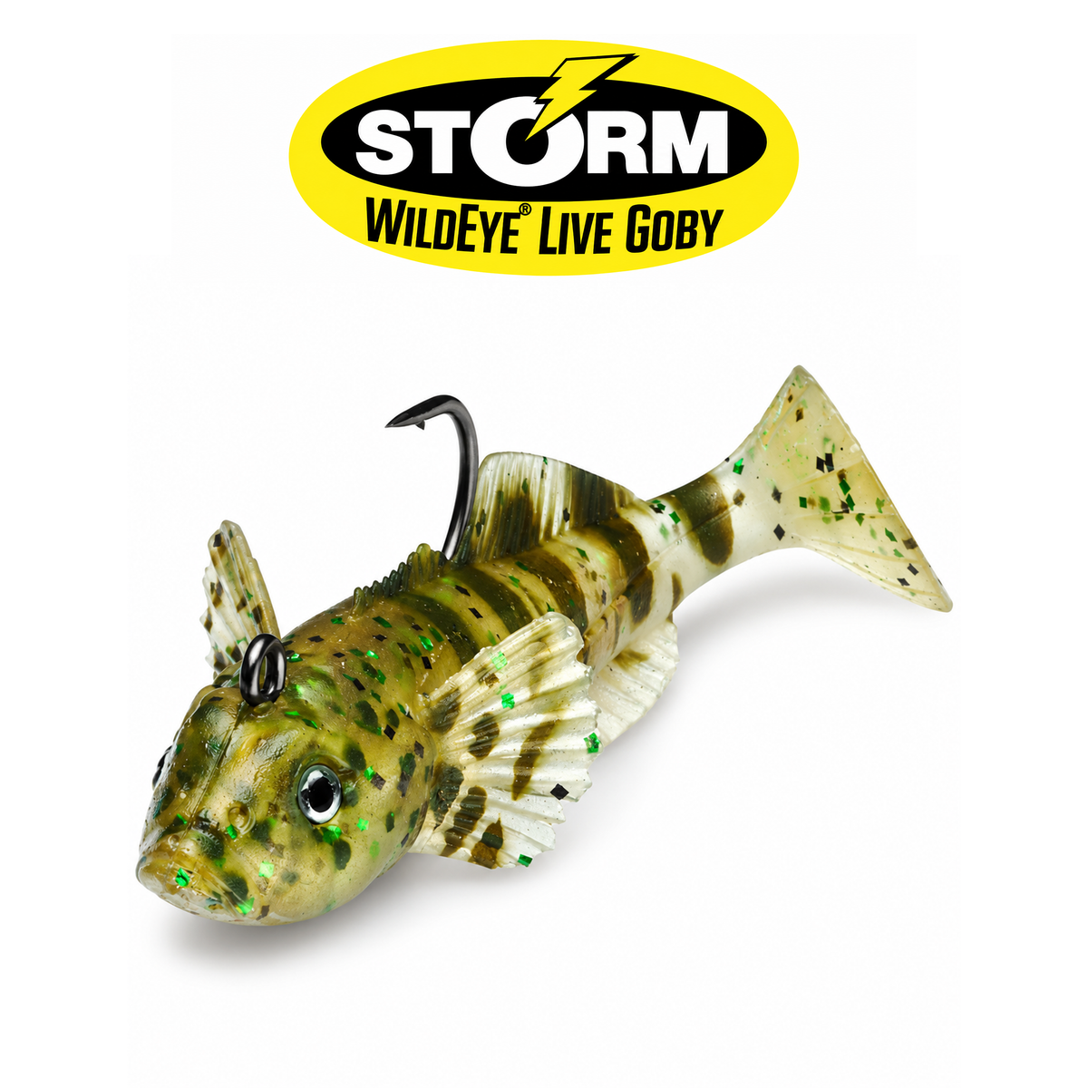 Storm WildEye Live Goby Realistic Soft Swimbait Fishing Lure – Lifelike Swimming Action