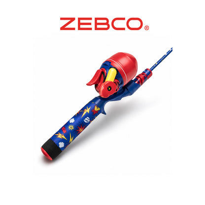 Zebco Superman 29” Floating Spinning Combo – 6lb Line