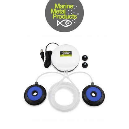 Marine Metal A-3 Commercial Air Pump Kit for Live Bait & Aeration