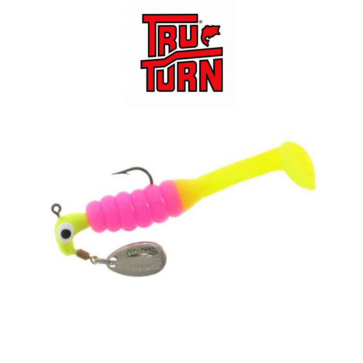 Tru Turn Slab Dragger 1/8 oz #1 Hook Rigged Jig with Extra Body