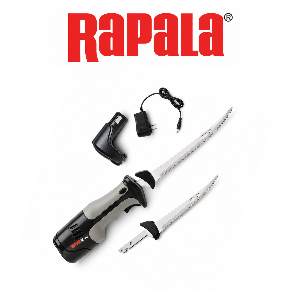 Lithium-Ion Cordless Electric Fillet Knife Combo – Rechargeable Fish Cleaning Kit
