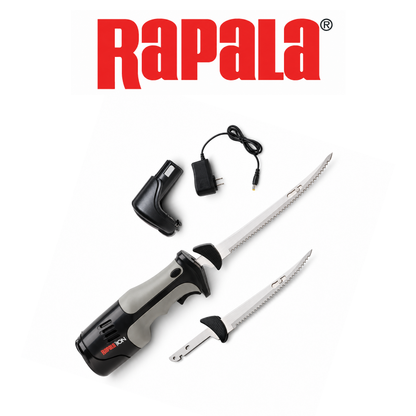 Lithium-Ion Cordless Electric Fillet Knife Combo – Rechargeable Fish Cleaning Kit