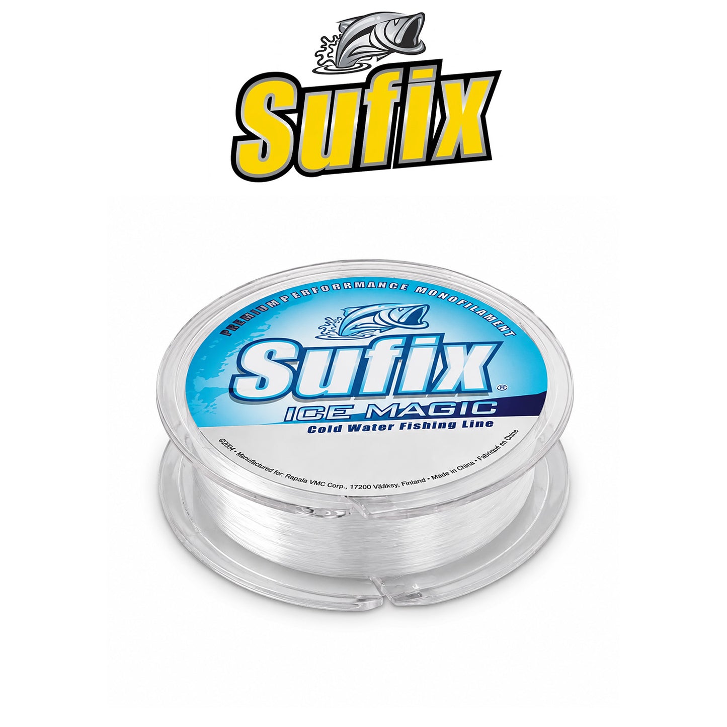 Sufix Ice Magic Clear Ice Fishing Line 603CL