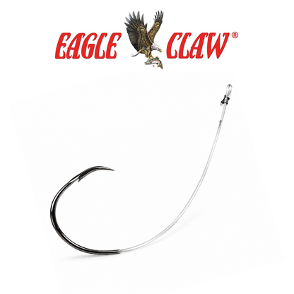 Eagle Claw Circle Trot Fishing Hooks – Strong & Reliable Hooks for Catfish and Trotline Fishing