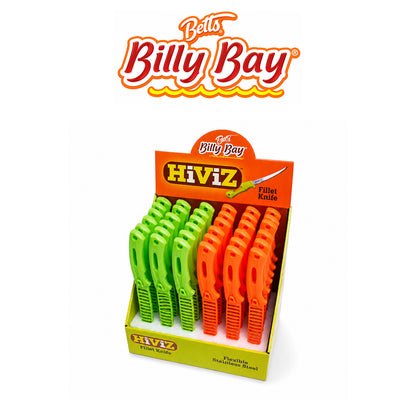 Billy Bay Halo Viz 4-Inch Stainless Steel Fillet Knife