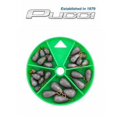 Pucci Bass Casting Sinkers Assortment