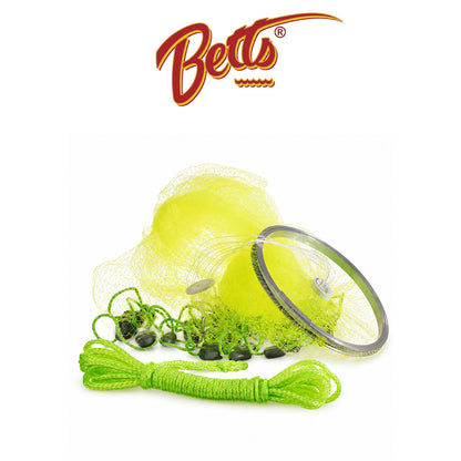 Betts Buddy Chartreuse Net 4' 3/8" Mesh Box