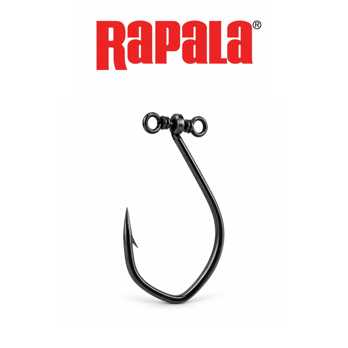 Rapala Spinshot Premium Drop Shot Hook Size 4 – Black Nickel