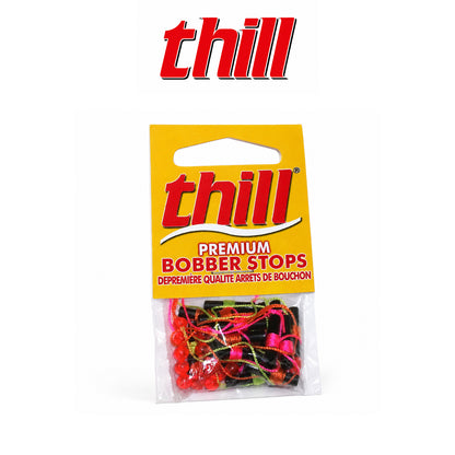 Thill Premium Bobber Stops BSA18 - 18 Pack Assorted Colors
