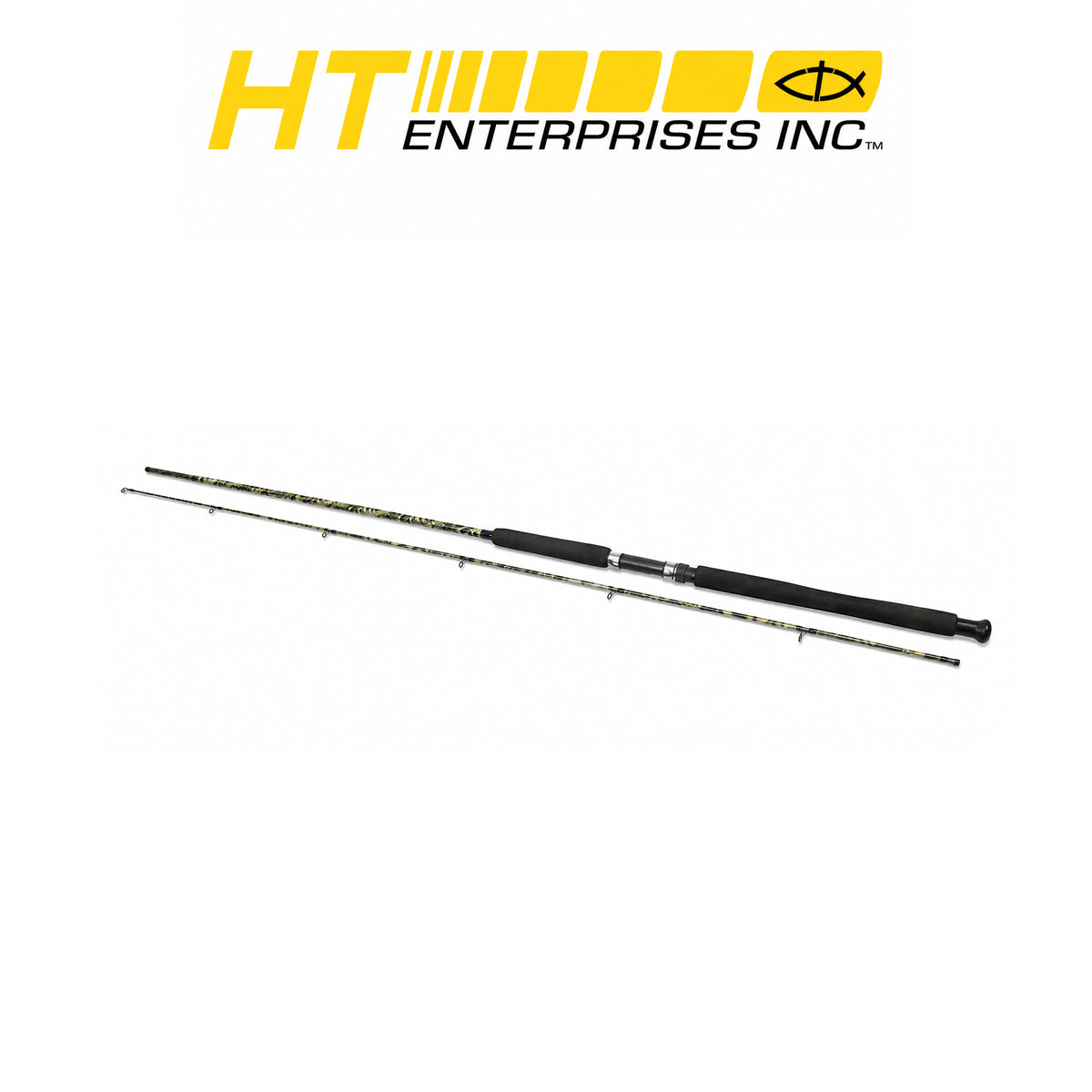 HT Cat Hunter Camo 8' 2-Piece Spinning Rod