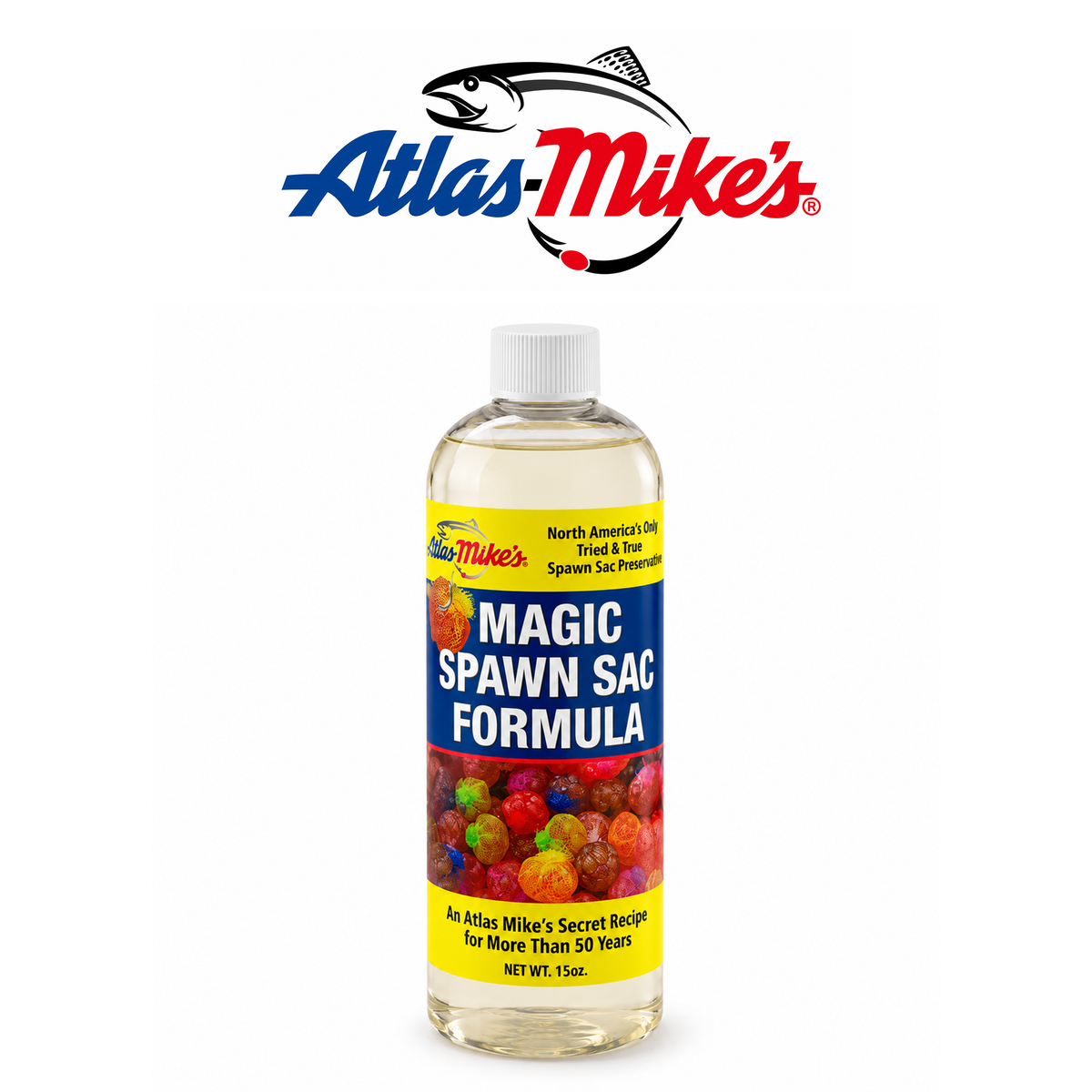 Atlas Magic Spawn Sac Formula - Natural Fishing Bait Treatment