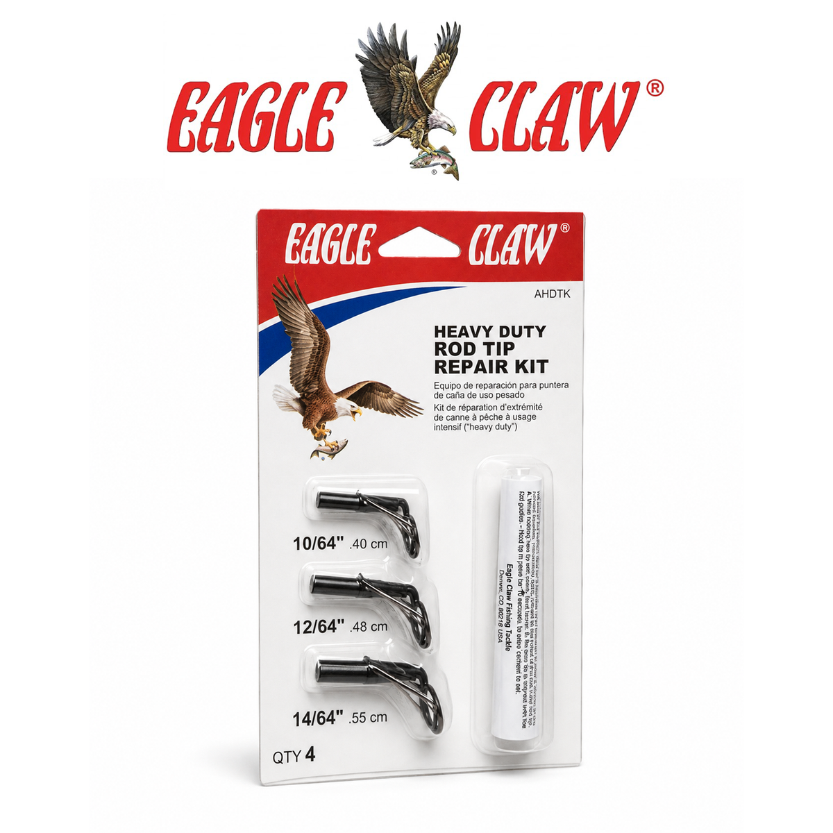 Eagle Claw Fishing Rod Tip Repair Kit