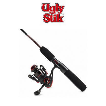 Ugly Stik GX2 Ice Spinning Combo with EVA Handles
