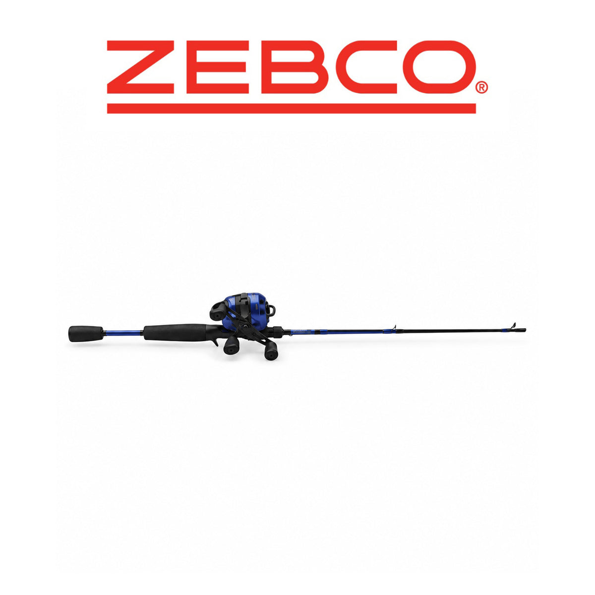Zebco 33 Custom Z Blue Spincast Rod & Reel Combo&nbsp