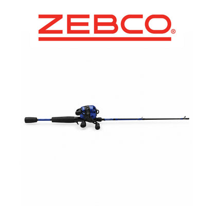 Zebco 33 Custom Z Blue Spincast Rod & Reel Combo&nbsp