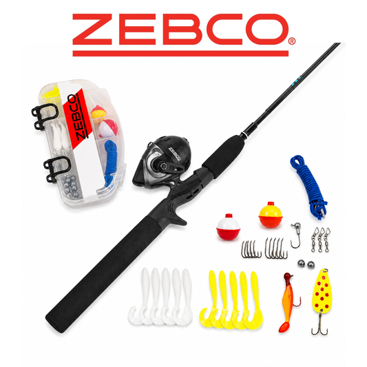 Zebco Ready Tackle Spincast Fishing Combo