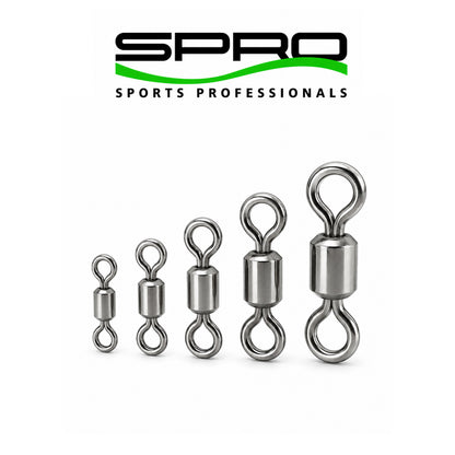 Spro Power Swivel Black – 10 Pack