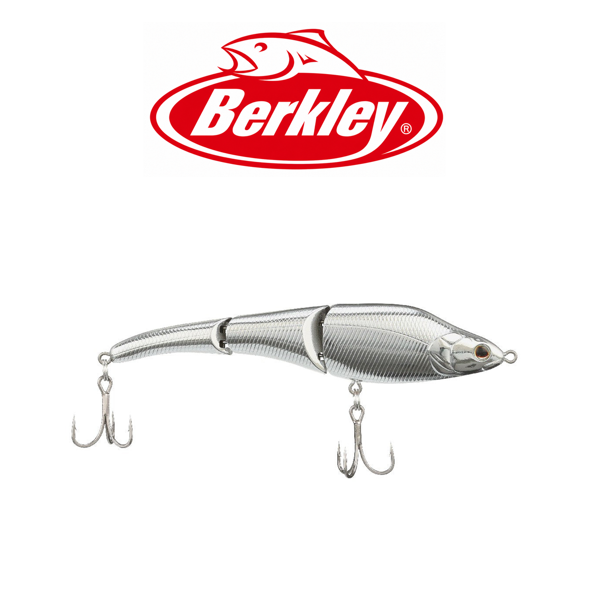 Berkley Magic Swimmer® 4.4" Premium Freshwater Swimbait – 5/8 oz Realistic Multi-Joint Action
