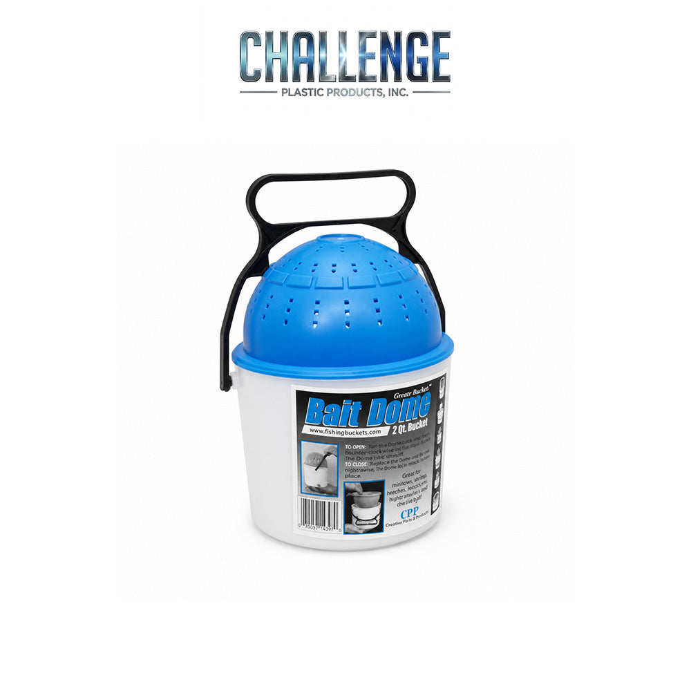 Challenge Bait Dome 2 Qt. Live Bait Container