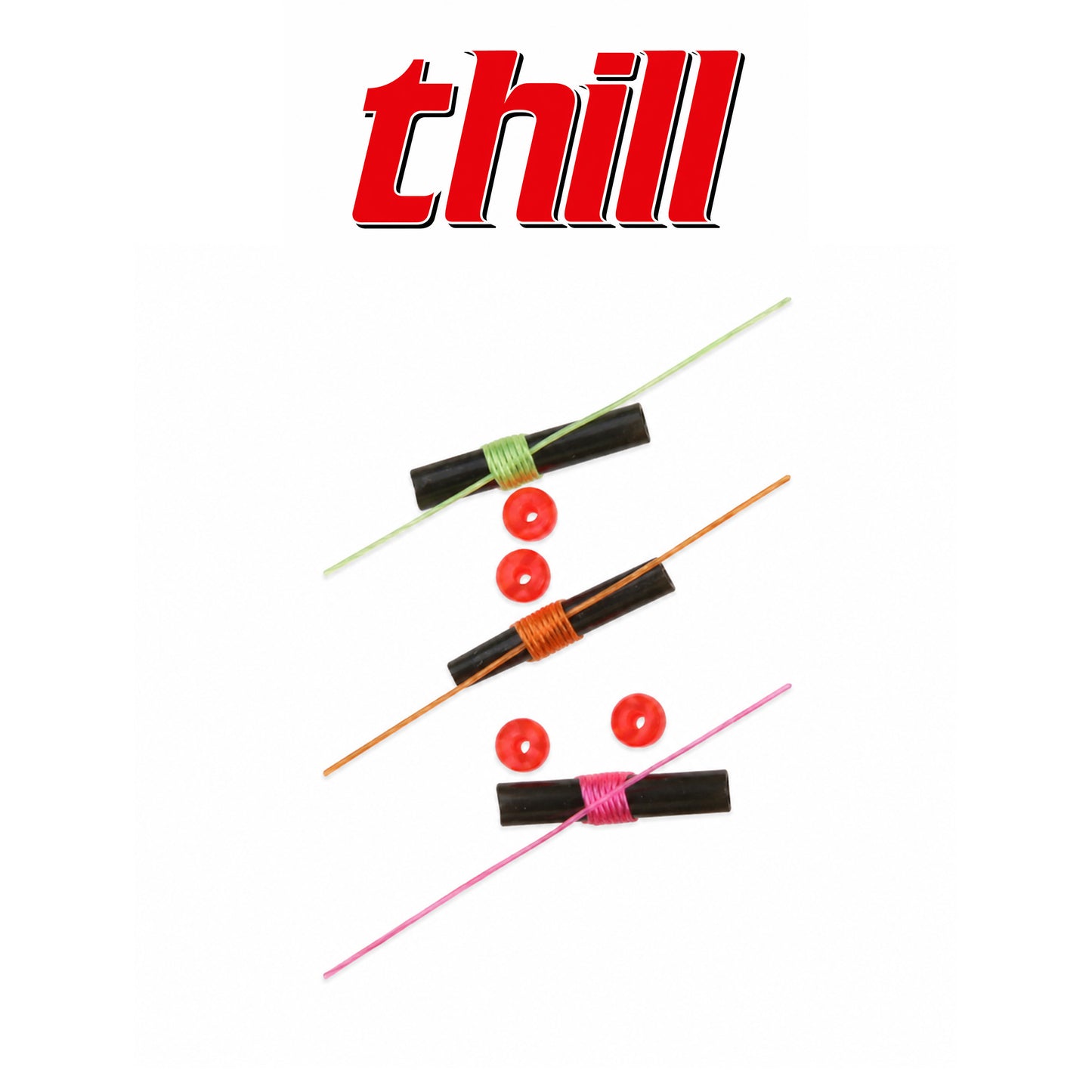 Thill Premium Bobber Stops for Freshwater Fishing
