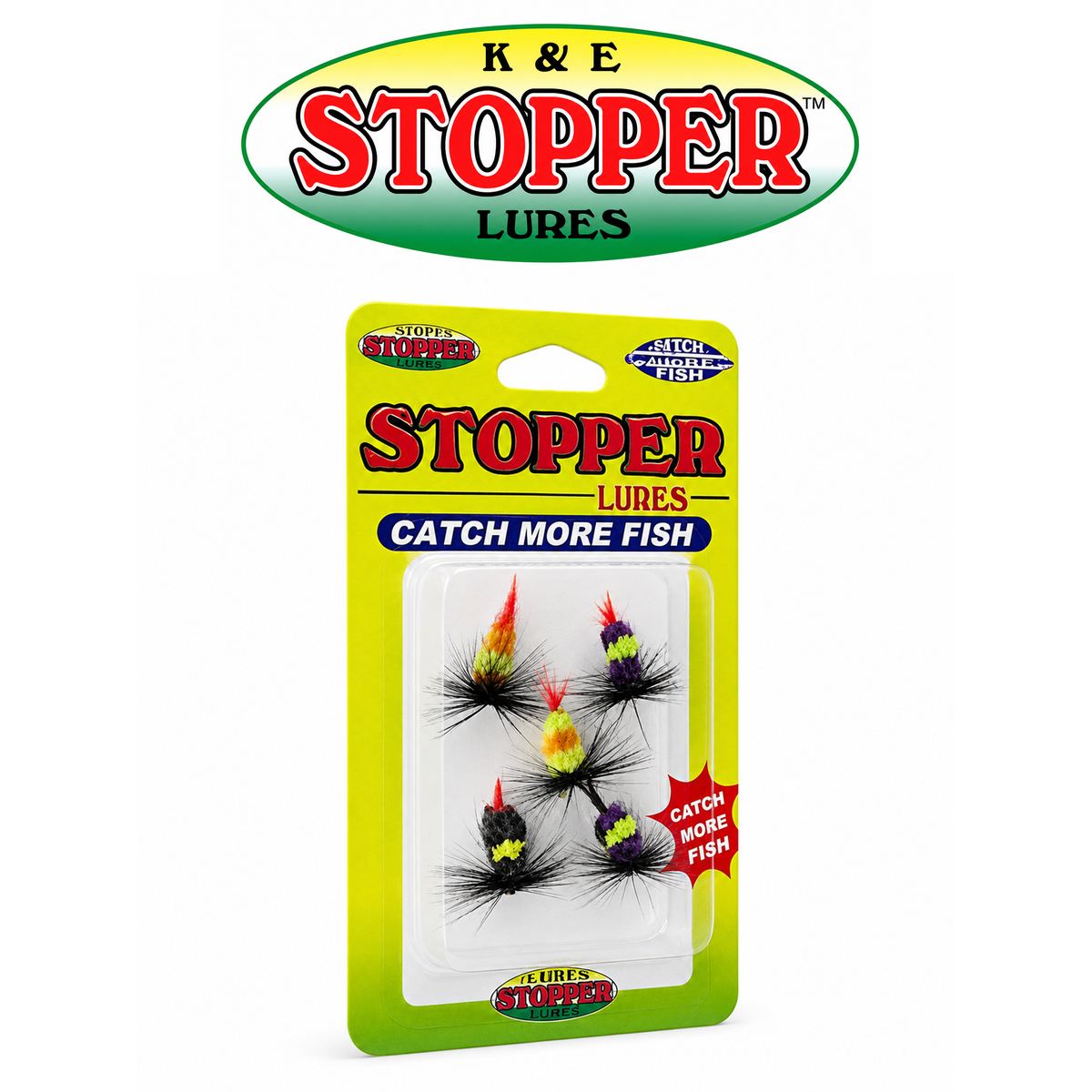 K&E Stopper Ring Fly Assorted Sizes Pack