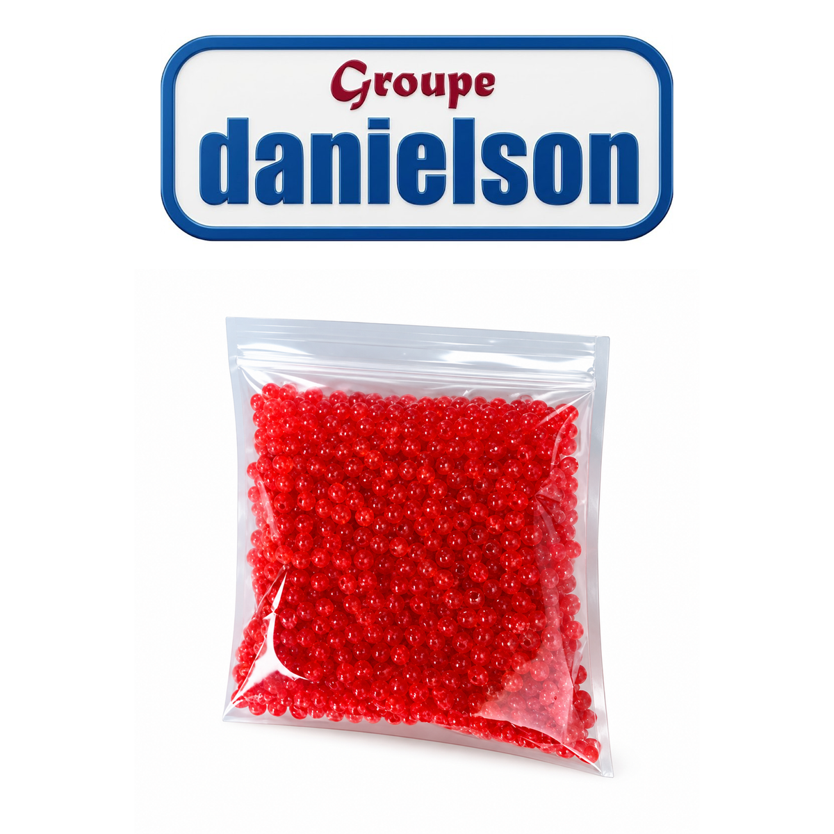 Fluorescent Red 5mm Fishing Beads – High-Visibility Fishing Rig Beads, 90 Piece