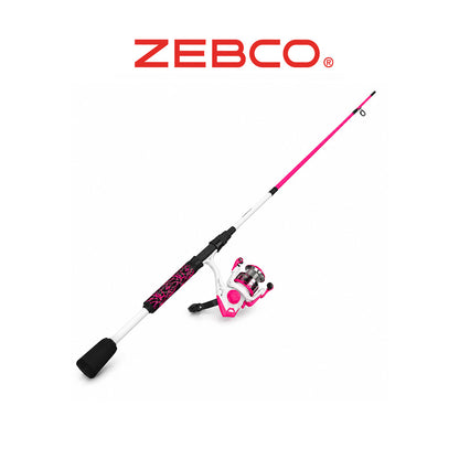 Zebco Custom Z Strike King Spinning Combo – 6'6" 2-Piece Medium Rod