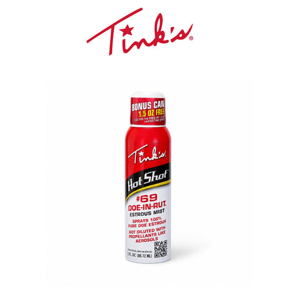 Tink’s #69 Hot Shot Spray Mist Deer Attractant