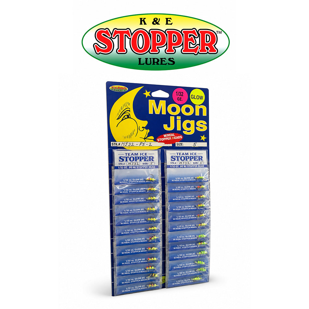 K&E Moon Scale Ice Jig Card Pack