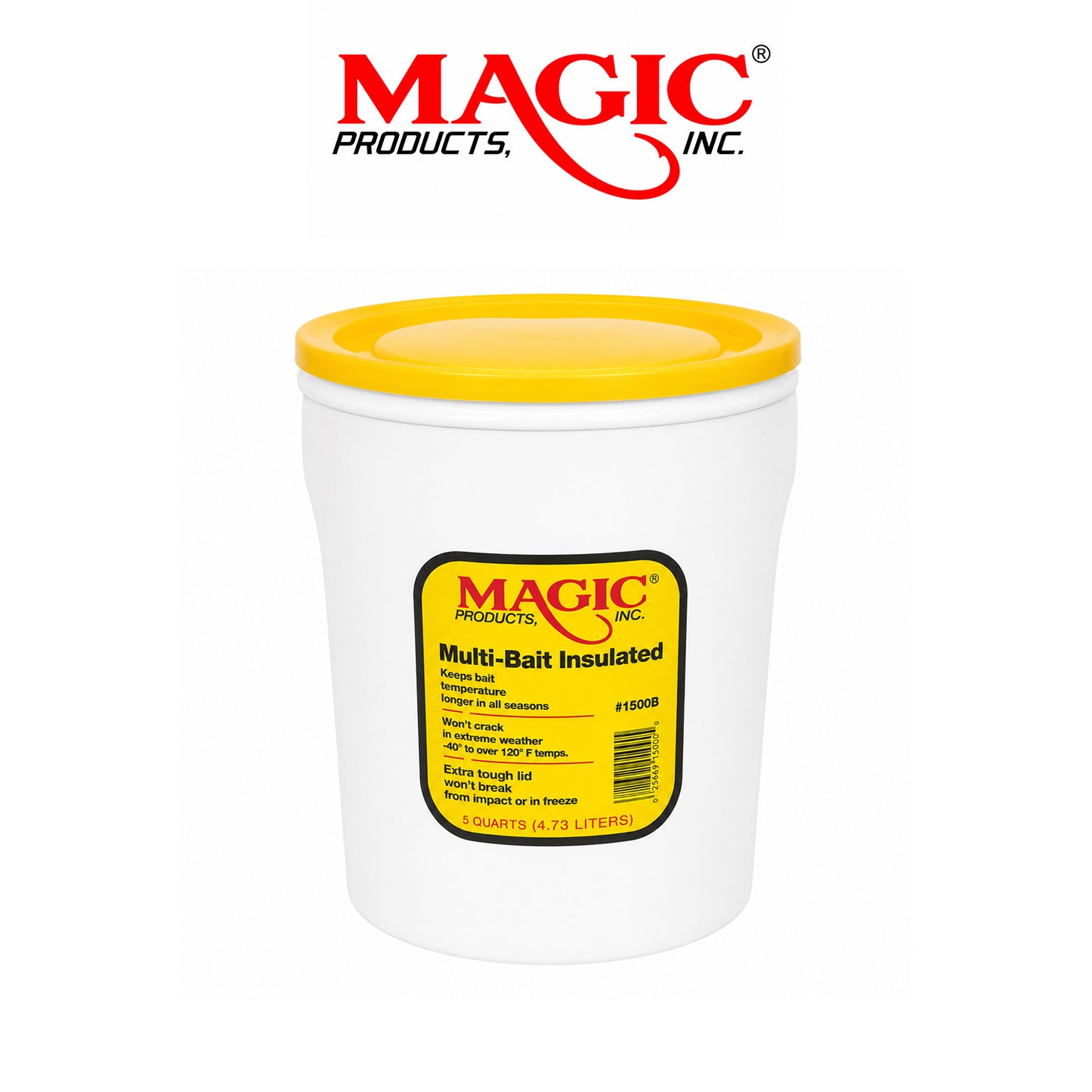 Magic Products 8 Qt. Bait Container