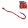 Tru Turn Bass Worm Hook – Blood Red