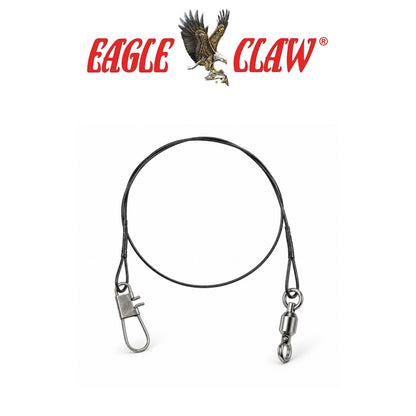 Eagle Claw Lazer Leader with Interlock – Strong Corrosion-Resistant Fishing Leaders for Freshwater & Light Saltwater