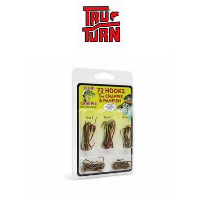 Tru-Turn Team Crappie 72-Piece Hook Kit