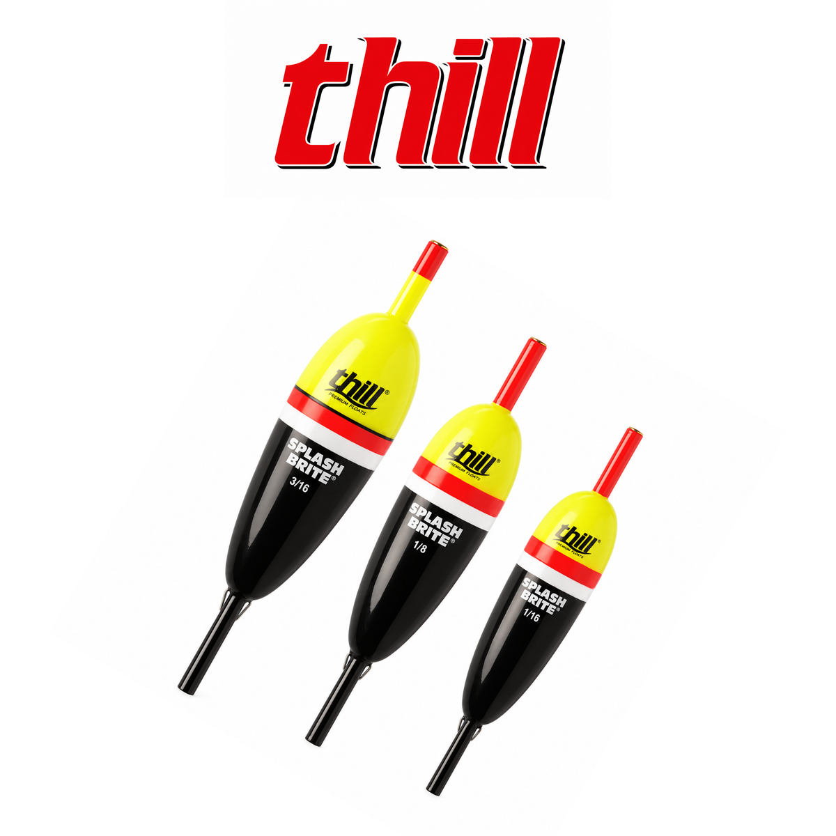 Thill LDY Splash Brite Fishing Float – High-Visibility Lighted Bobber for Easy Bite Detection