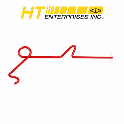 HT Enterprises 40" Red Heavy-Duty Rod Holder